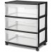3 Drawer Bedside Cabinet
